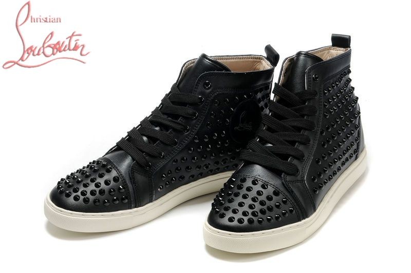 bottines louboutin homme clouté