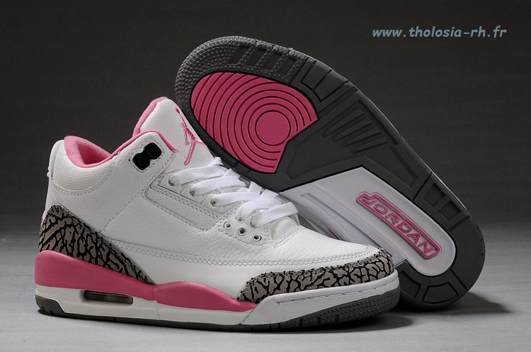 jordan grise et rose