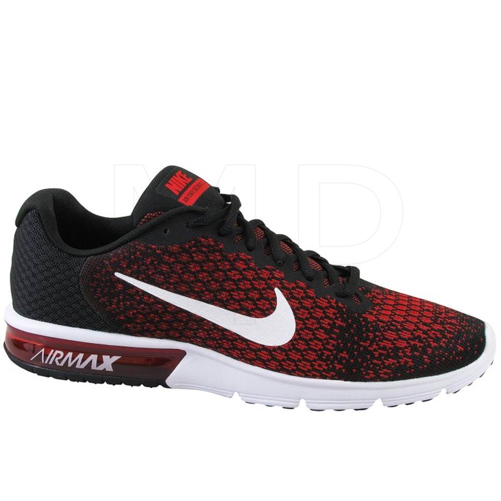 nike air max sequent 2 blanche et rouge