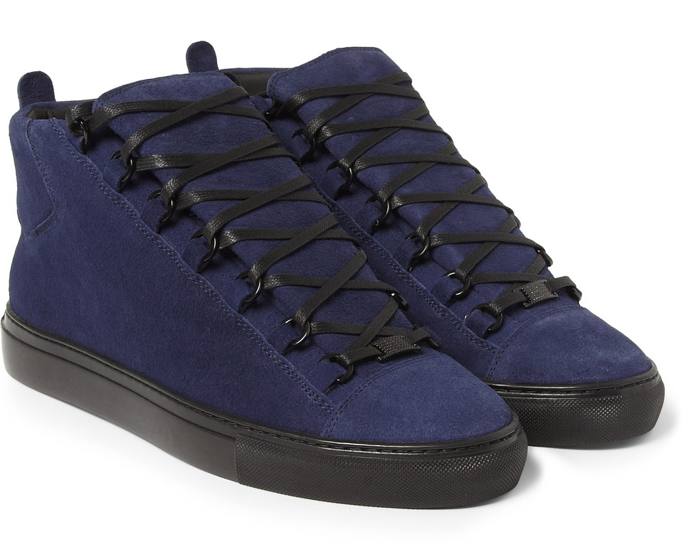 balenciaga daim gris