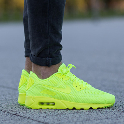 basket jaune fluo femme