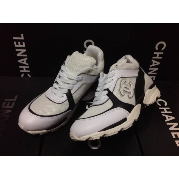 basket chanel blanche femme