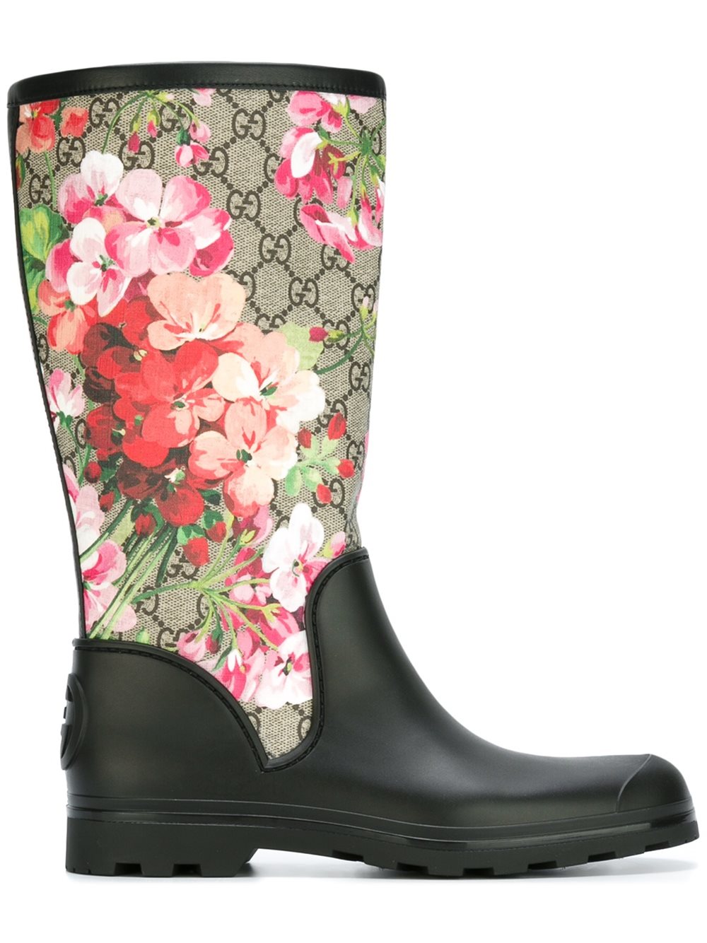 botte caoutchouc gucci